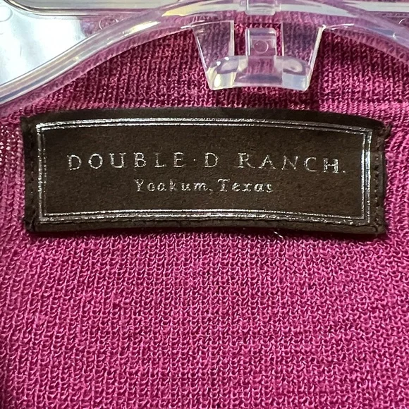 Double D Ranch Yoakum Texas Cardigan Sweater M Western - Picture 7 of 9